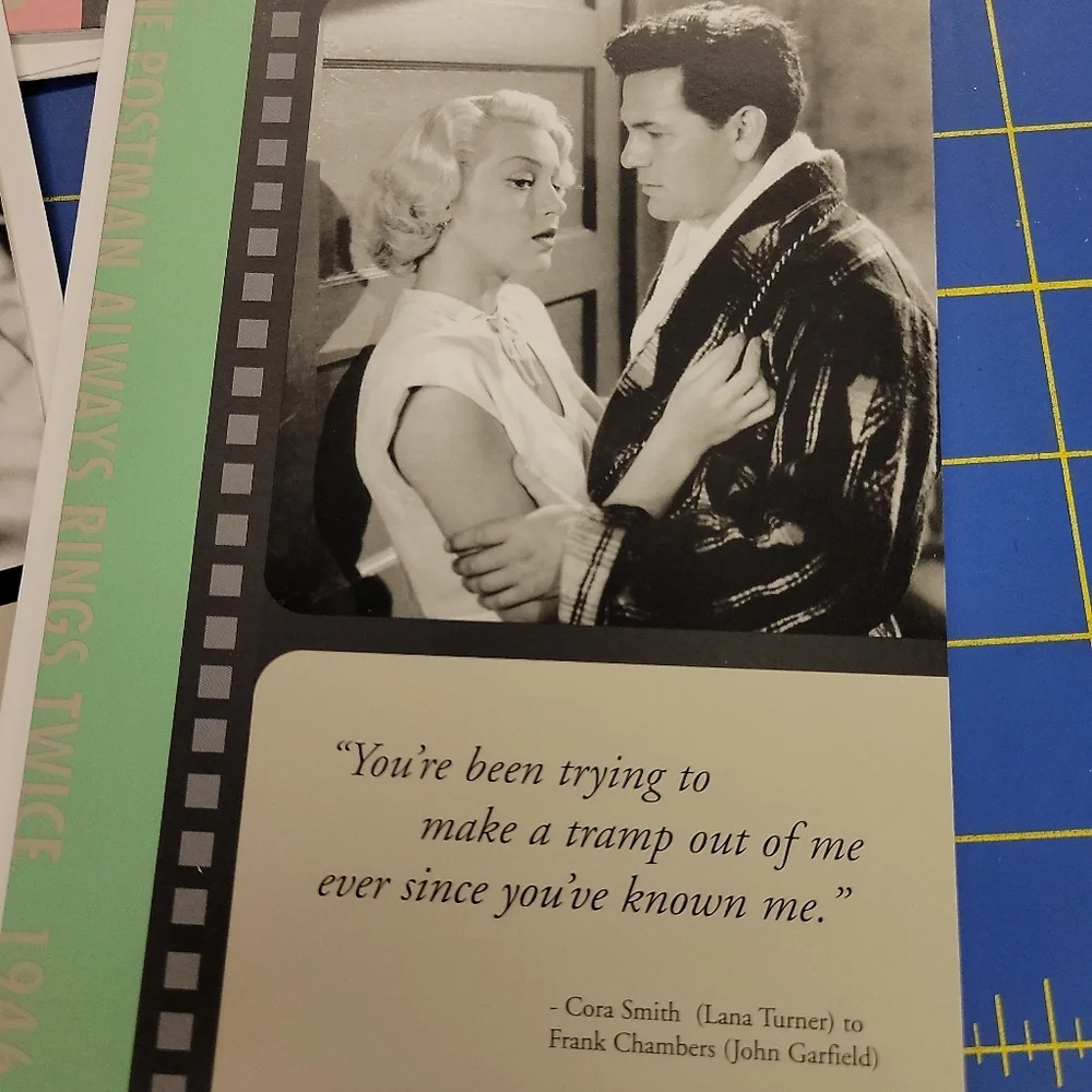 TCM BAD girls of Cinema Set of 3 Blank Cards